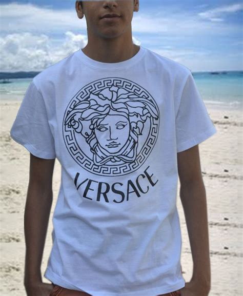 versace t shirt medusa fake